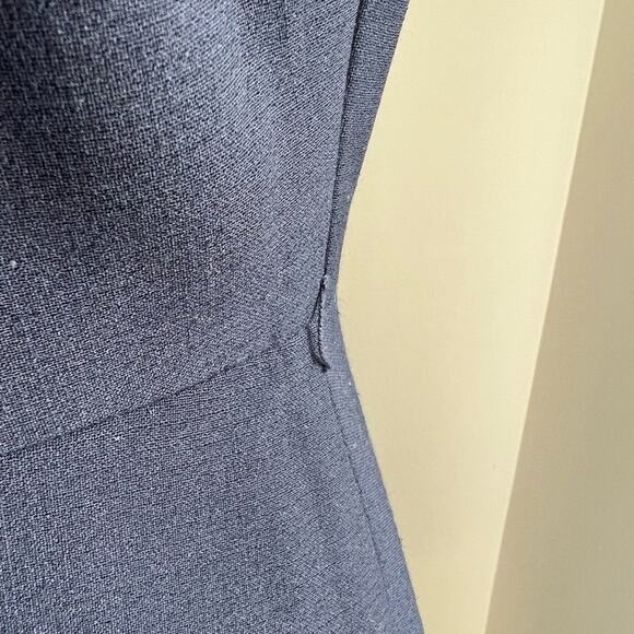 TORY BURCH NAVY CAP SLEEVE DRESS SIZE 4 - Picture 7 of 10